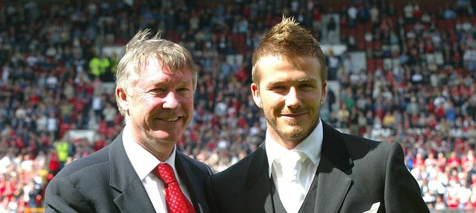 Mezi Davidem Beckhamem a Sirem Alexem Fergusonem panovala po určitou dobu nevraživost