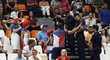 Pro některé české fanoušky si na Davis Cupu došla ochranka za doprovodu policie! Důvodem bylo neukázněné chování