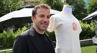 Legendární Del Piero zavítal do Česka: Na Nedvěda ale kašle!