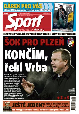 Deník Sport 19. 11.