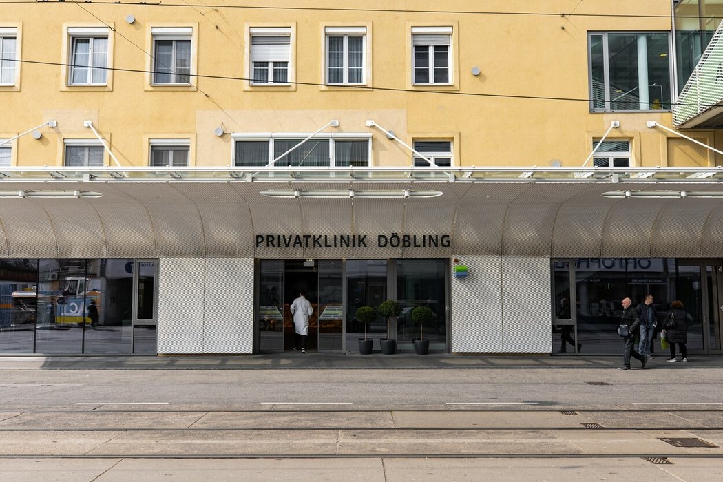 Soukromá klinika ve Vídni, kde Cibulková rodila. Před třemi lety zde rovněž přivedla na svět i syna Jakuba