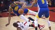 Kevin Durant v pátém finále NBA proti Torontu utrpěl vážné zranění achilovky
