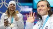 Šampionky Ester Ledecká a Katie Ledecky. Mají společné předky?