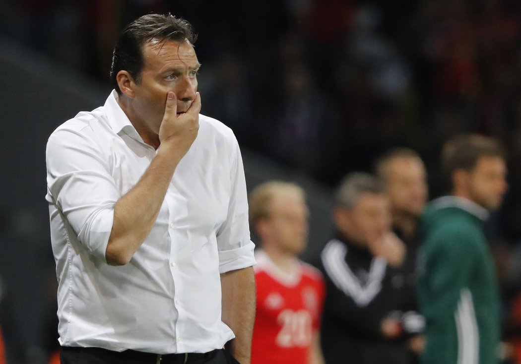 Zklamaný Mark Wilmots po vypadnutí jeho Belgie