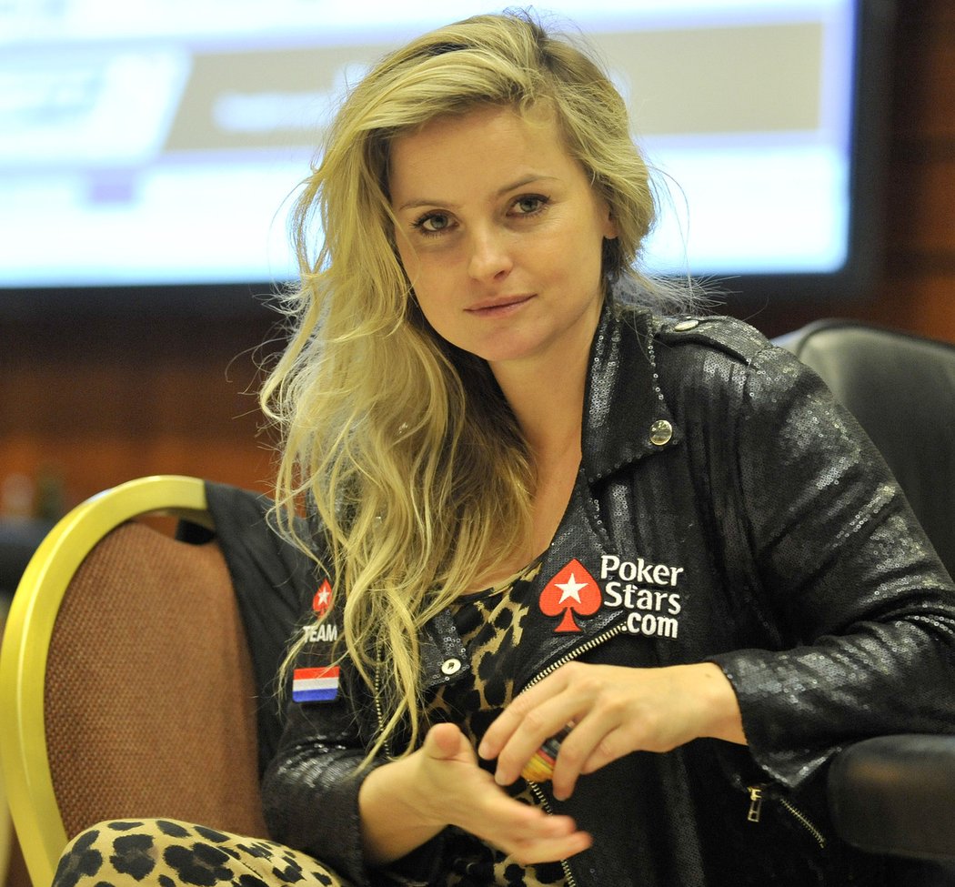 Fatima Moreira De Melo na pražské European Poker Tour