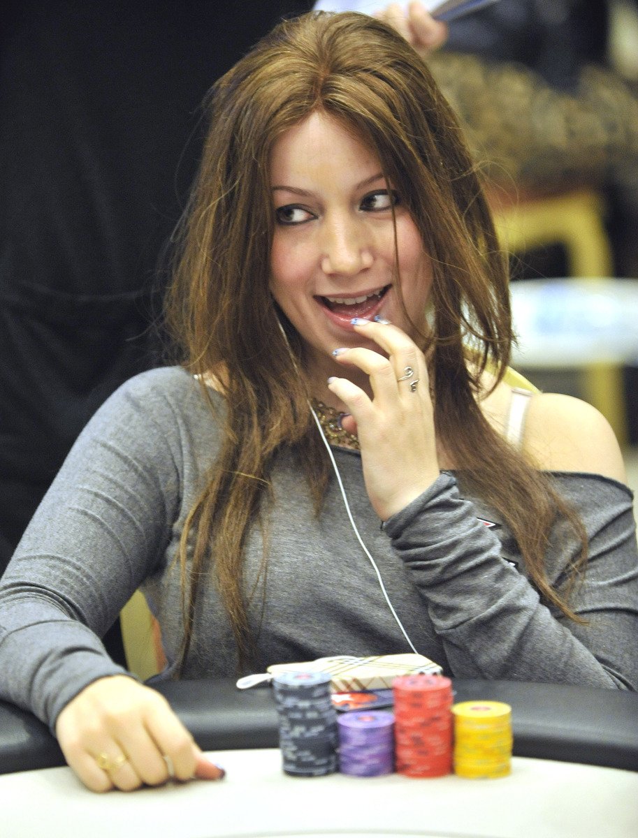 Melanie Weisnerová na turnaji European Poker Tour v Praze
