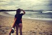 Momentka Evy Samkové z dovolené na Srí Lance
