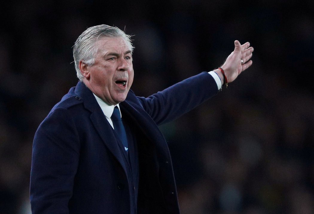 Nový trenér Evertonu Carlo Ancelotti