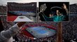 Na exhibici Rogera Federera a Alexandera Zvereva uvnitř největší býčí arény na světě v Mexico City padl rekord v počtu diváků