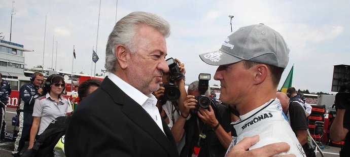 Manažer Willi Weber spolupracoval s Michaelem Schumacherem dlouhá léta.