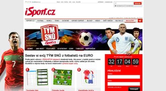 FANTASY HRA poprvé na iSport.cz: Sestavte TÝM SNŮ a vyhrajte EURO 2012