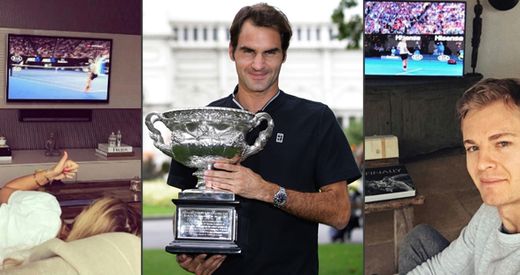 Roger Federer se dočkal uznání od řady celebrit z celého světa Roger Federer se dočkal uznání od řady celebrit z celého světa