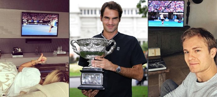 Roger Federer se dočkal uznání od řady celebrit z celého světa