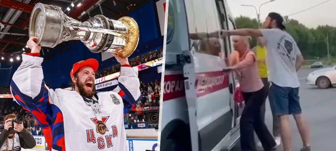 Brankáře Ivana Fedotova, který v květnu podepsal kontrakt v NHL s Philadelphií, odvezli ruští vojenští představitelé přímo uprostřed rozhovoru