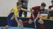 Čeští florbalisté porazili ve finále juniorského mistrovství světa v kanadském Halifaxu Švédsko 8:2 a získali historické zlato