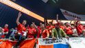 Fanoušci na florbalovém světovém šampionátu vytvořili elektrizující atmosféru a nový rekord v návštěvnosti