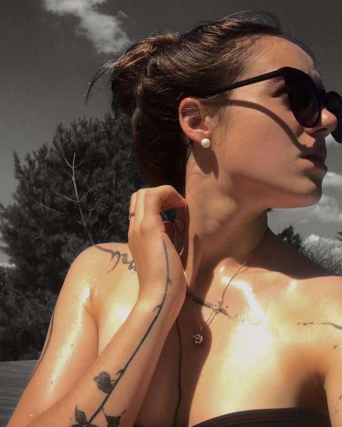 Marie Havlíčková se kromě florbalu věnuje i tetování