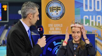 Reakce na florbalovou miss mě mrzely, říká vítězka Nikola Dědková