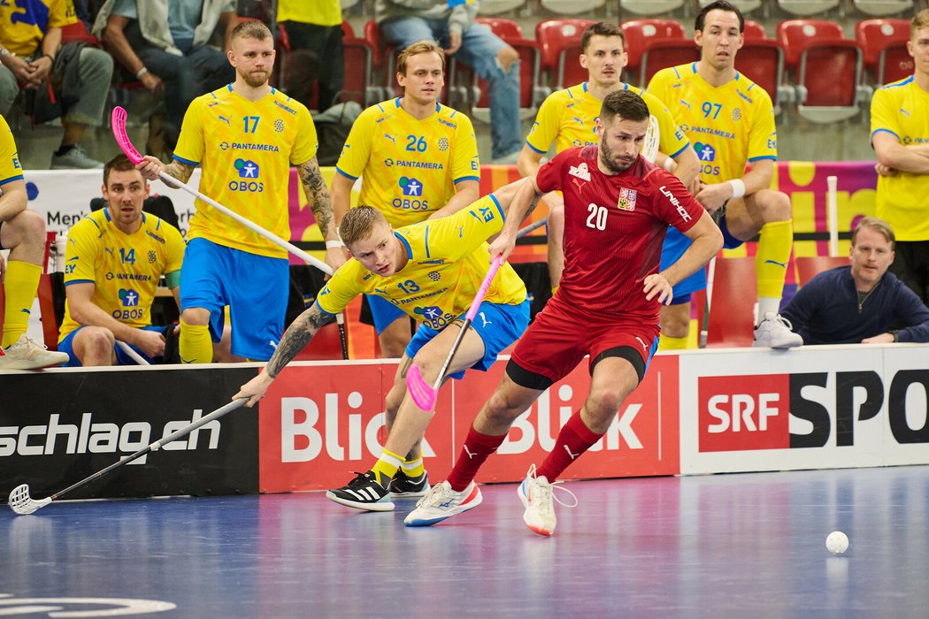 Švédsko nenašlo recept na český tým a uhrálo s ním jen remízu 3:3
