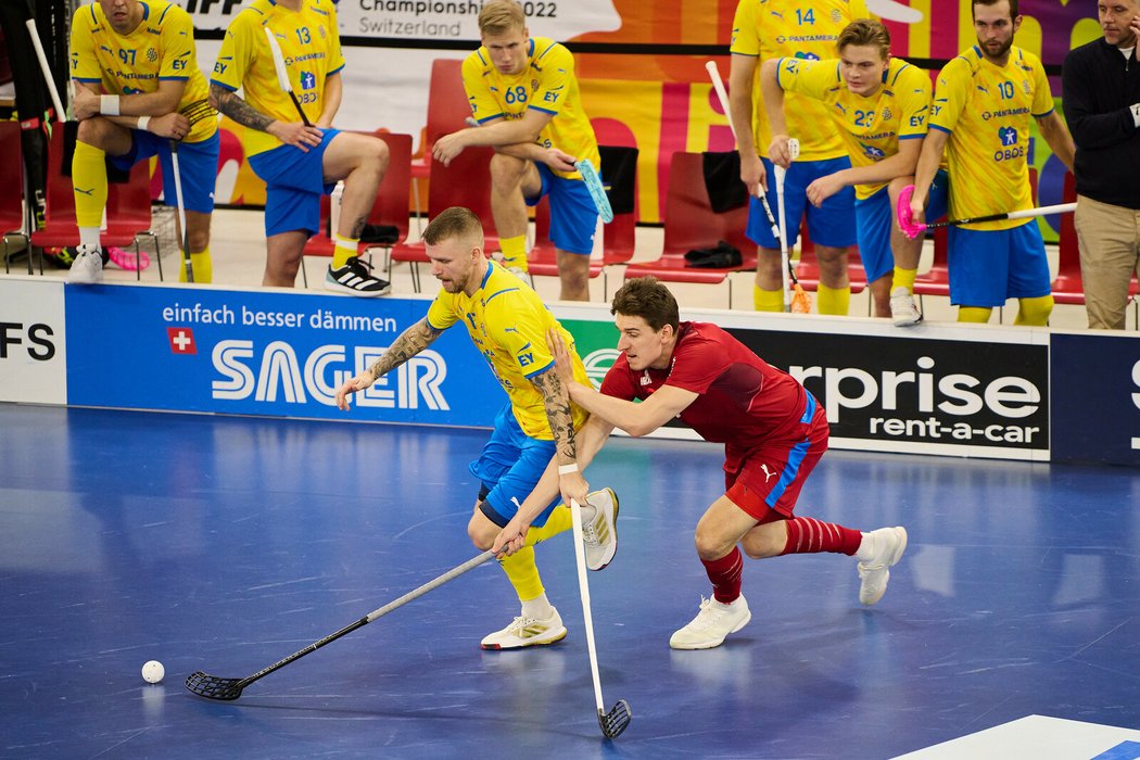 Švédsko si neporadilo s českým týmem a uhrálo remízu 3:3