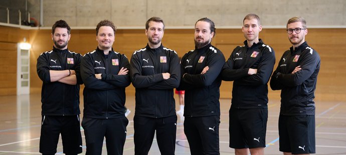 Trenérský tým české florbalové reprezentace na MS 2022