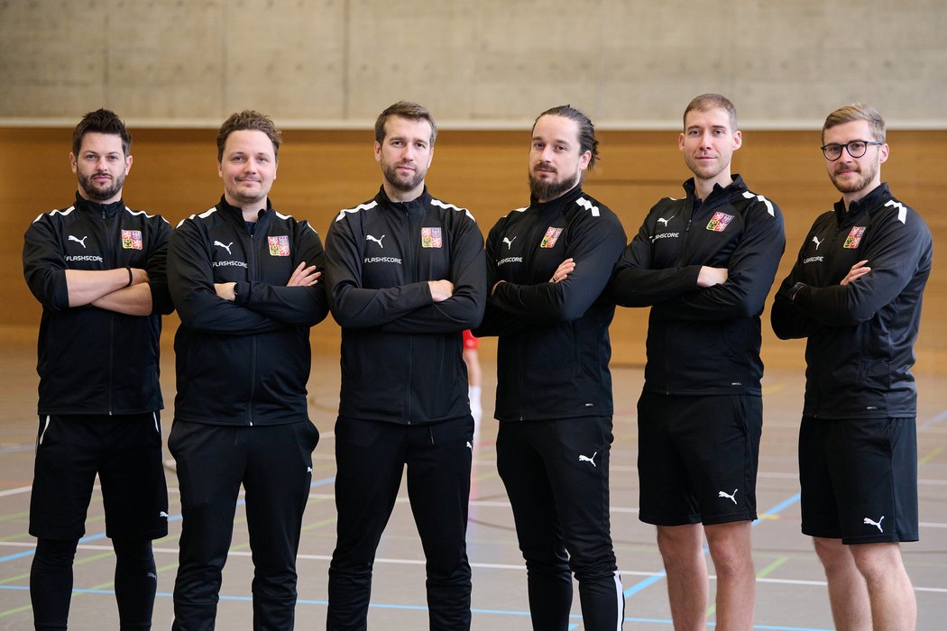 Trenérský tým české florbalové reprezentace na MS 2022