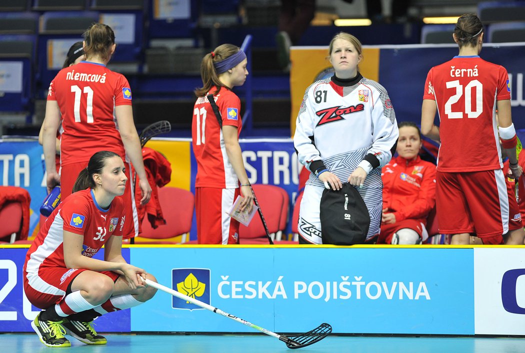 České florbalistky prohrály v semifinále se Švédském 2:9.