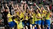 Florbalistky FBC Ostrava se radují z triumfu v superfinále a historického titulu