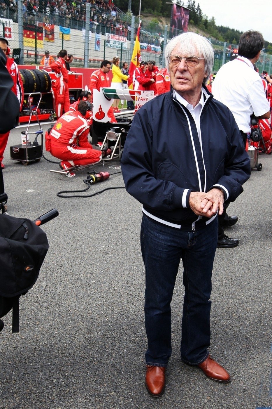 Promotér formule 1 Bernie Ecclestone