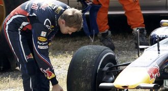 Komplikace: Vettel v tréninku boural, nejrychlejší byl Button