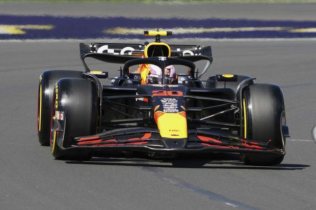Jezdec formule 1 Liam Lawson Jezdec formule 1 Liam Lawson