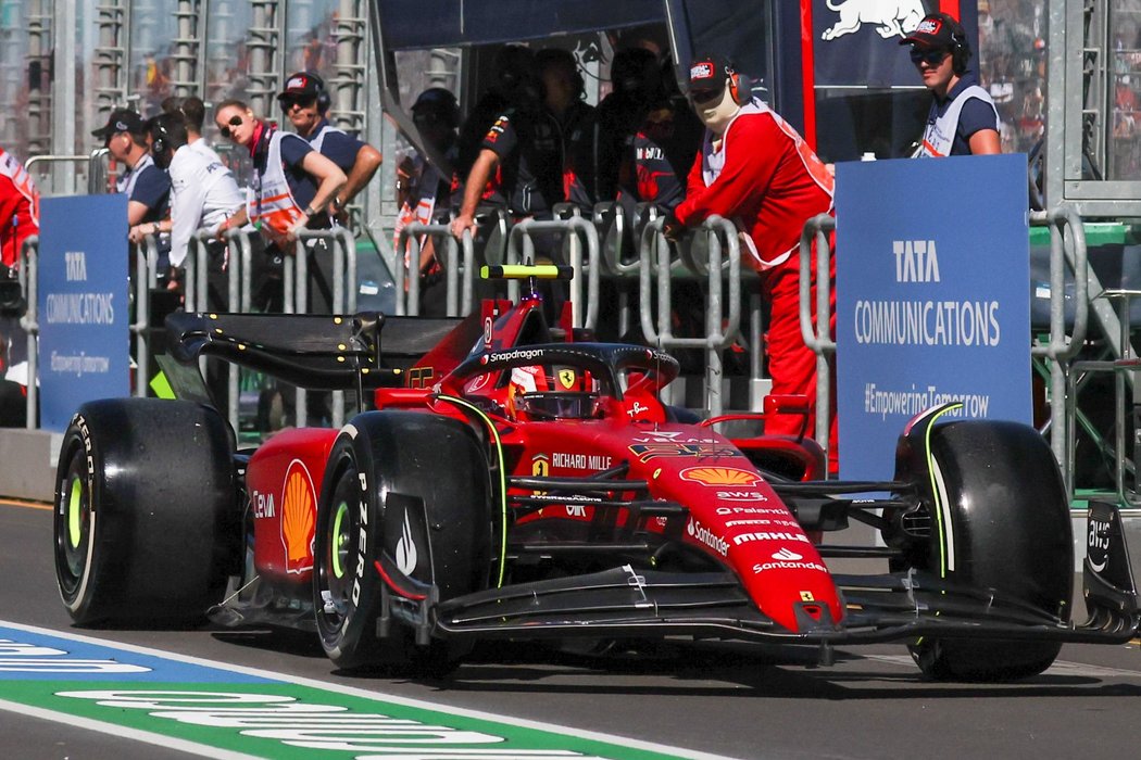 Carlos Sainz v Austrálii