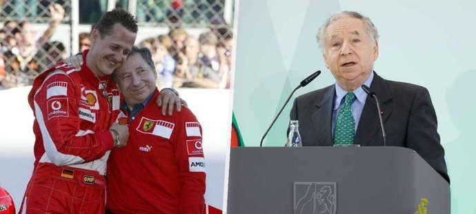 Jean Todt, bývalý šéf legendárního Michaela Schumachera, patří mimo ,,Schumiho" rodinu k mála lidem, kteří se s Schumacherem pravidelně vídají