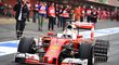 Sebastian Vettel na testy vyjel se speciálně upraveným vozem