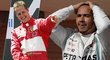 Schumacher a Hamilton, co pojí dvě legendy: dravci, sobci i krytá záda
