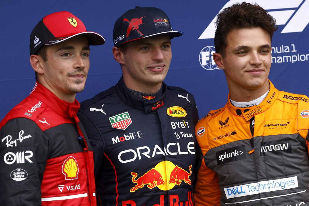 Max Verstappen vyhrál kvalifikaci v Imole, druhý skončil Charles Leclerc, třetí Lando Norris