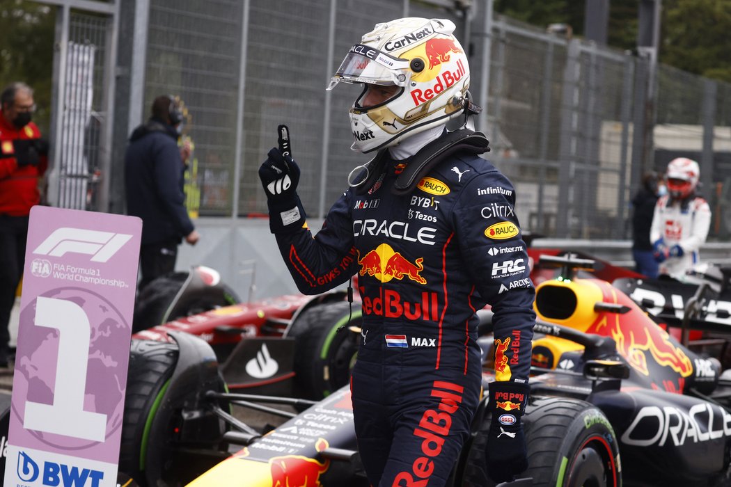 Max Verstappen vyhrál kvalifikaci v Imole