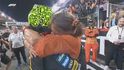 Lando Norris věnoval svůj triumf rodičům