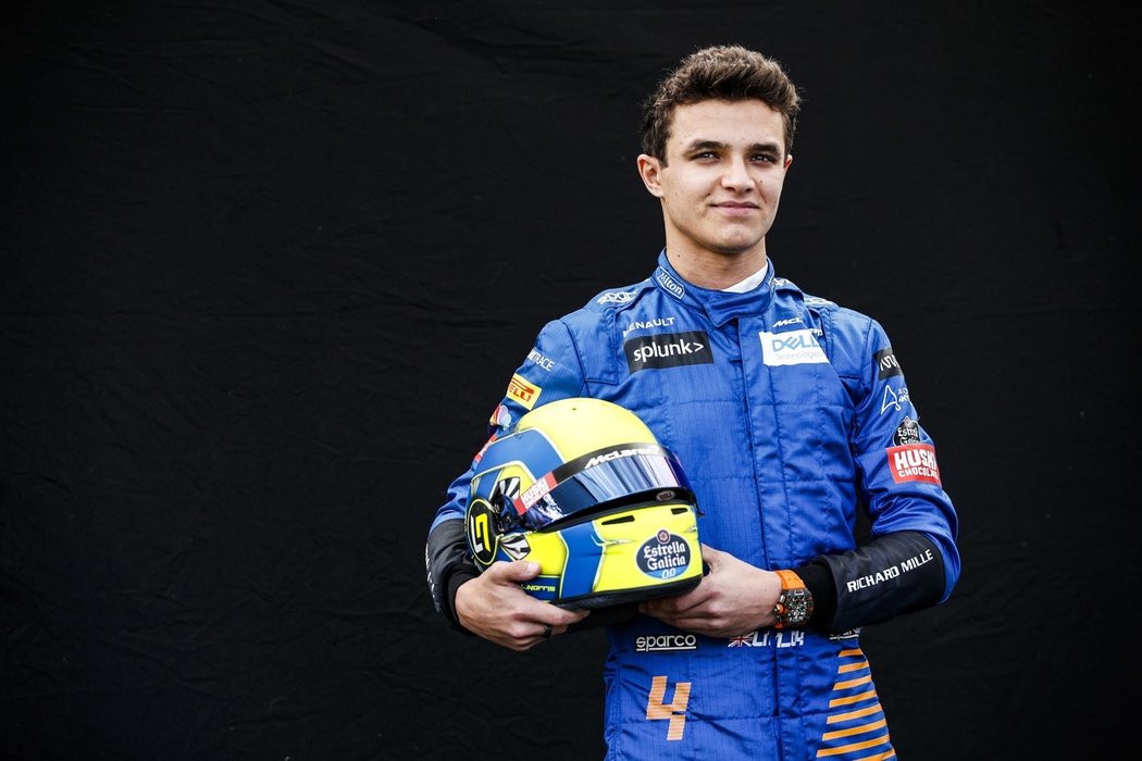 Lando Norris bude muset kvůli charitativnímu streamu oholit vlasy