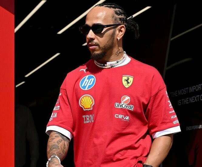 Britský jezdec formule 1 Lewis Hamilton