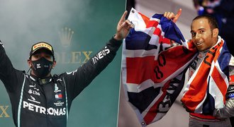 Sedm titulů Hamiltona: Od dramatu v Brazílii po čirou dominanci