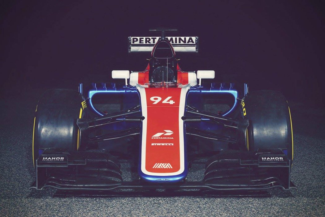 Nový vůz stáje Manor Racing