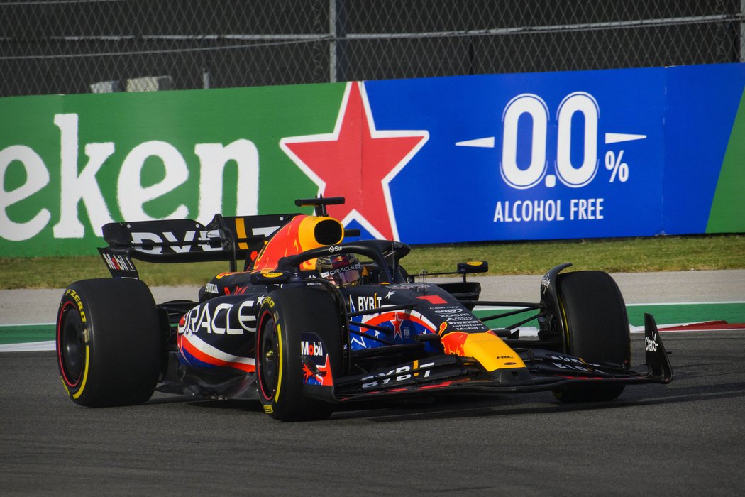 Max Verstappen vyhrál sprint před Velkou cenou USA