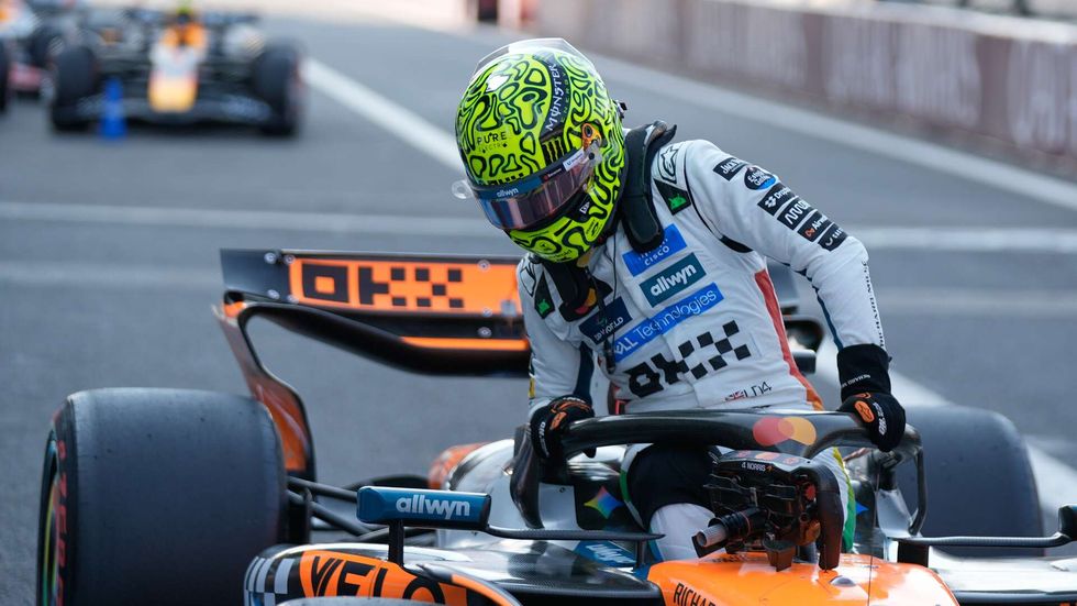 Brit Lando Norris z McLarenu zvítězil ve Velké ceně Mexika