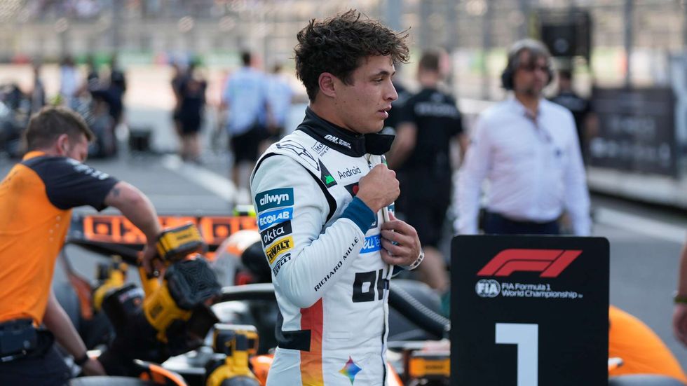 Brit Lando Norris z McLarenu zvítězil ve Velké ceně Mexika