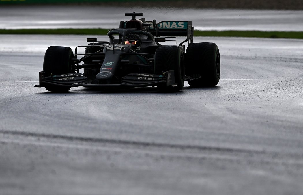 Lewis Hamilton na Velké ceně Turecka