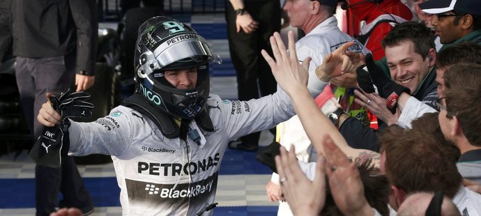 Nico Rosberg vyhrál Velkou cenu Austrálie v Melbourne