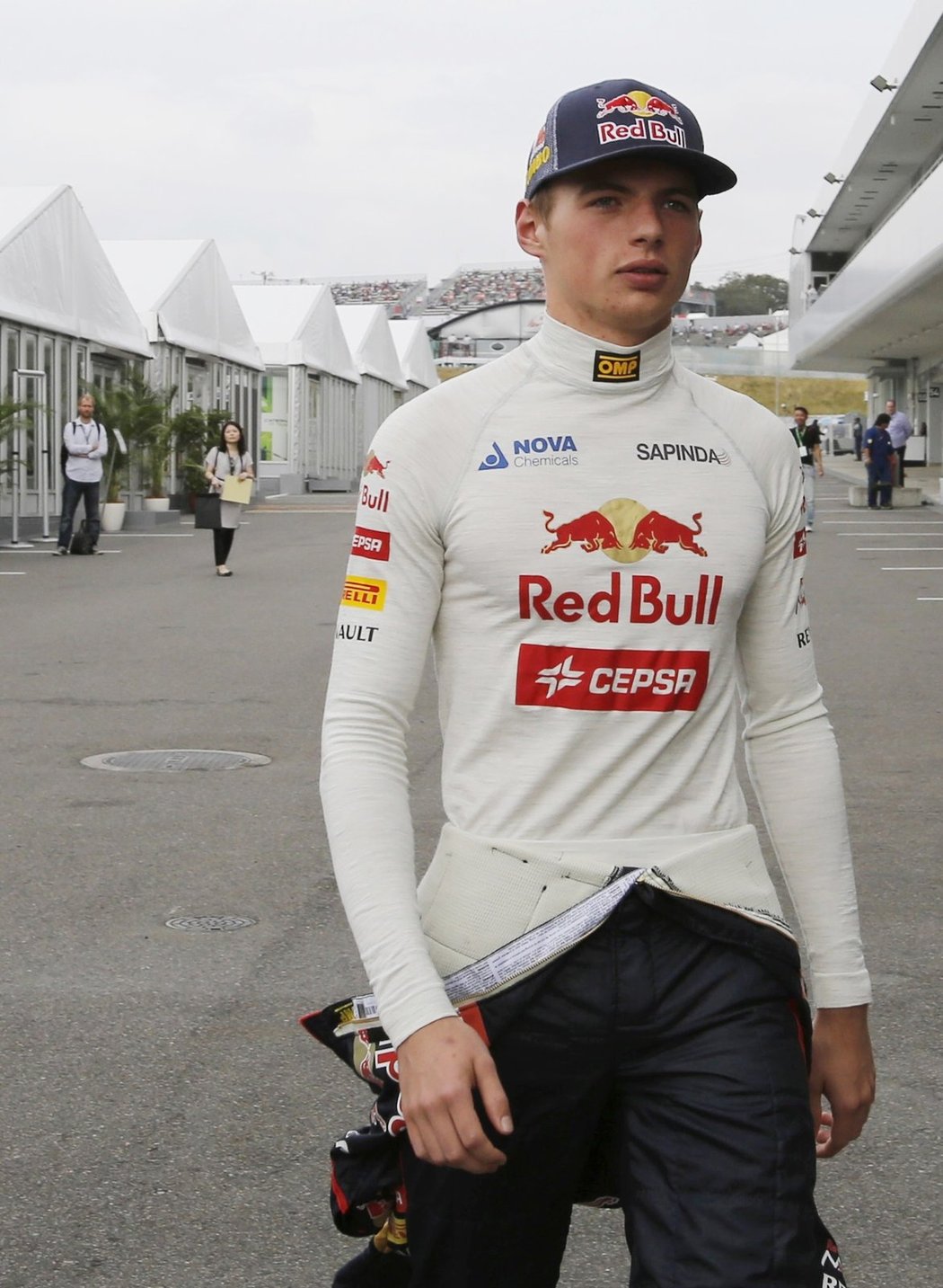 Max Verstappen po své premiéře v oficiálním tréninku formule 1.