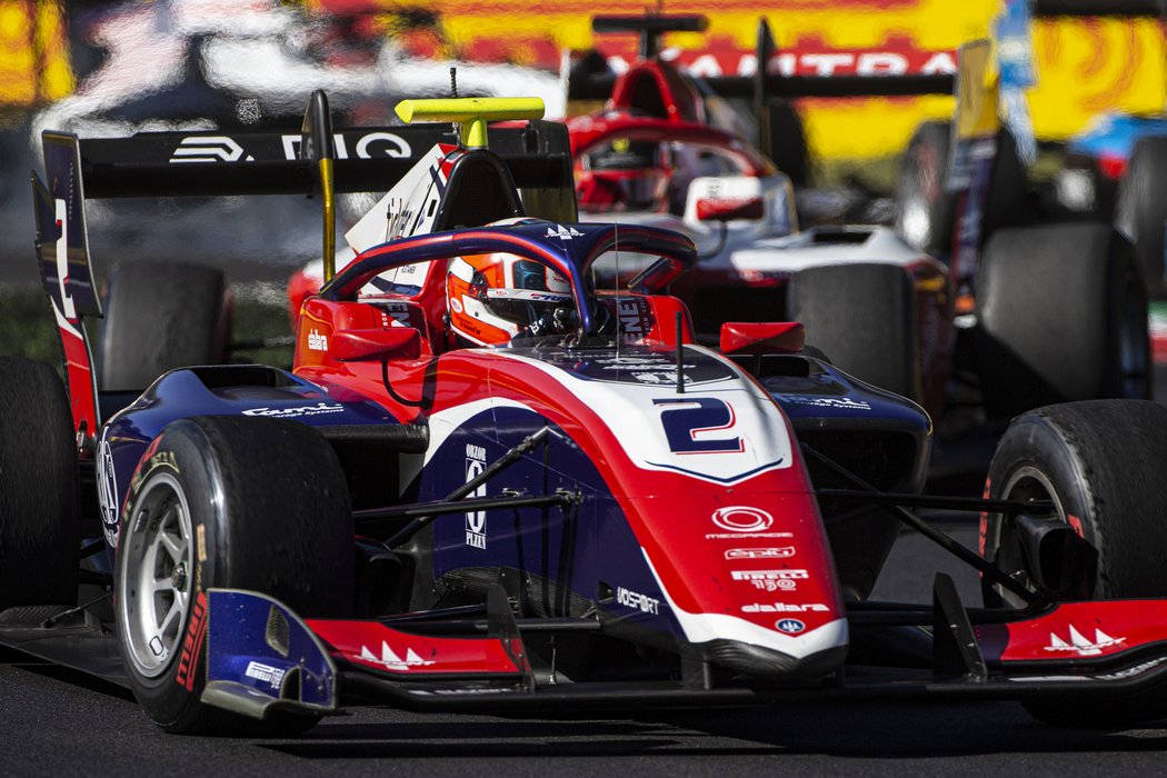 Roman Staněk v závodě Formule 3 v Monze