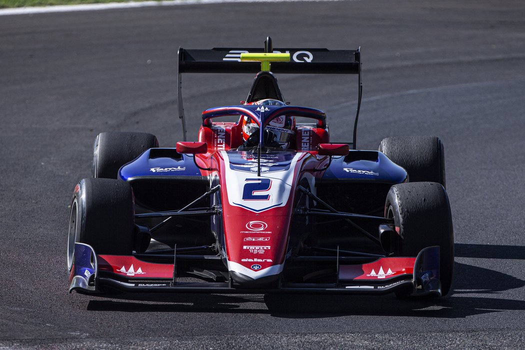 Roman Staněk v závodě Formule 3 v Monze